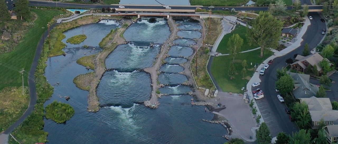 River waves: Fish habitat and boat passage